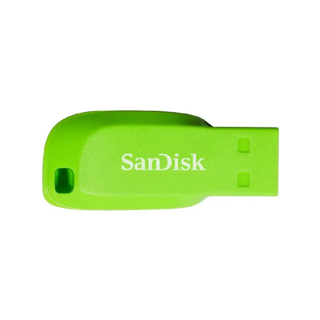 SanDisk Cruzer Blade USB 2.0 Flash Drive 32GB(Green) (SDCZ50C-032G-B35GE)