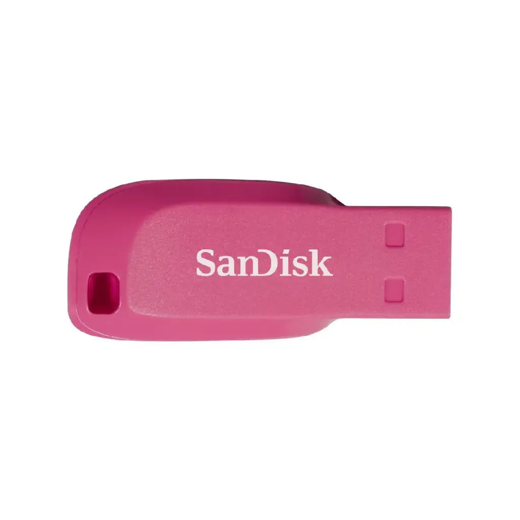 SanDisk Cruzer Blade USB 2.0 Flash Drive 32GB(Pink) (SDCZ50C-032G-B35PE)