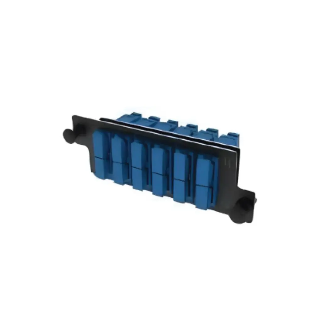 LIMAZ 6 SC Duplex Adapter Plate, SM,12F, Blue รุ่น LMZ-F1AP06DSC-SM
