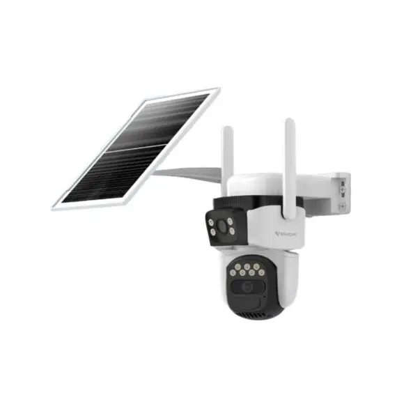 VSTARCAM กล้องวงจรปิด 4G แบตเตอรี่(โซล่าเซล) 3 ล้านพิกเซล (8,000 mAh) รุ่น BG621DR (Dual Lens)