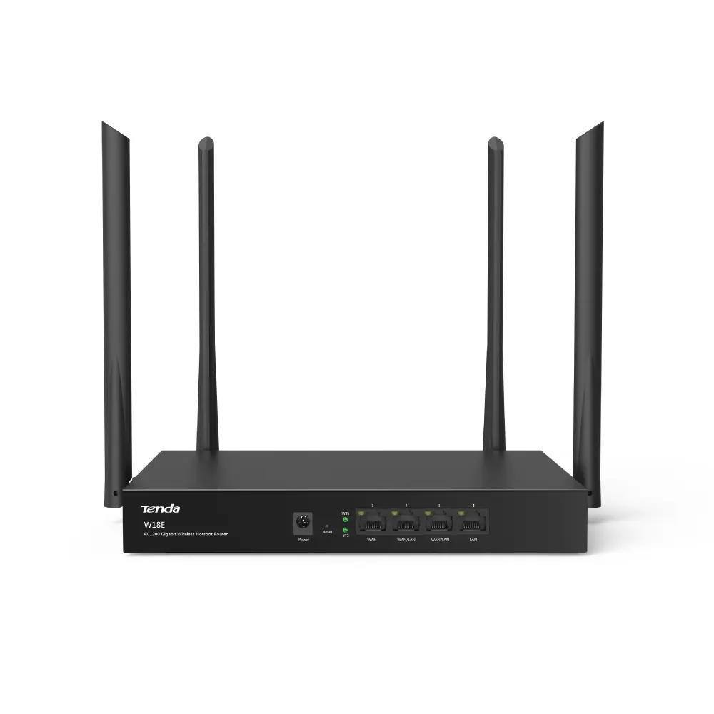 Tenda AC1200 Gigabit Wireless Hotspot Router รุ่น W18E