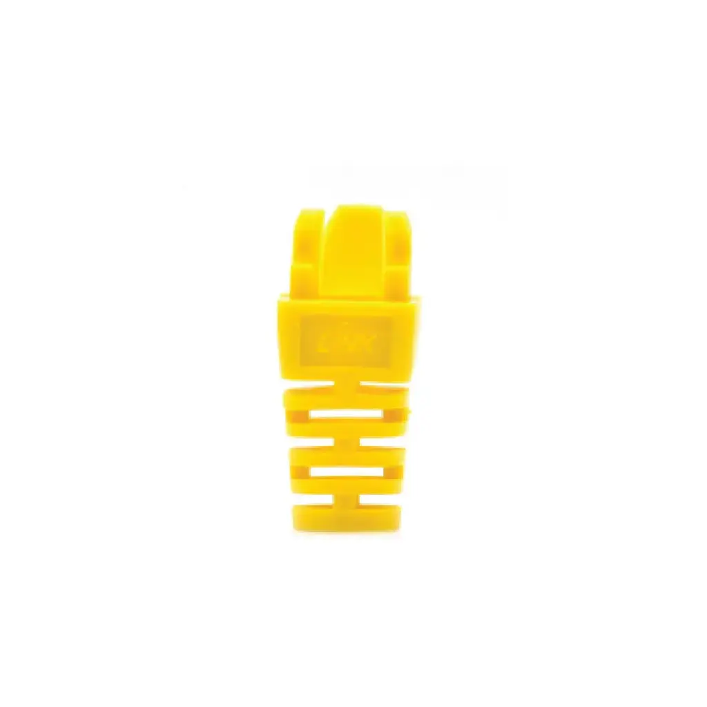 LINK ปลอกหุ้มหัว RJ45 CAT6 Locking Plug (สีเหลือง) (10 ชิ้น/Pack) รุ่น US-6625