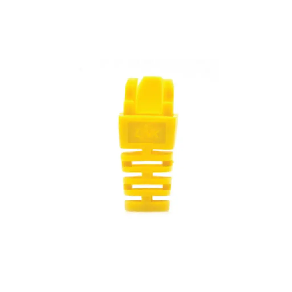 LINK ปลอกหุ้มหัว RJ45 CAT5E Locking Plug (สีเหลือง) (10 ชิ้น/Pack) รุ่น US-6515
