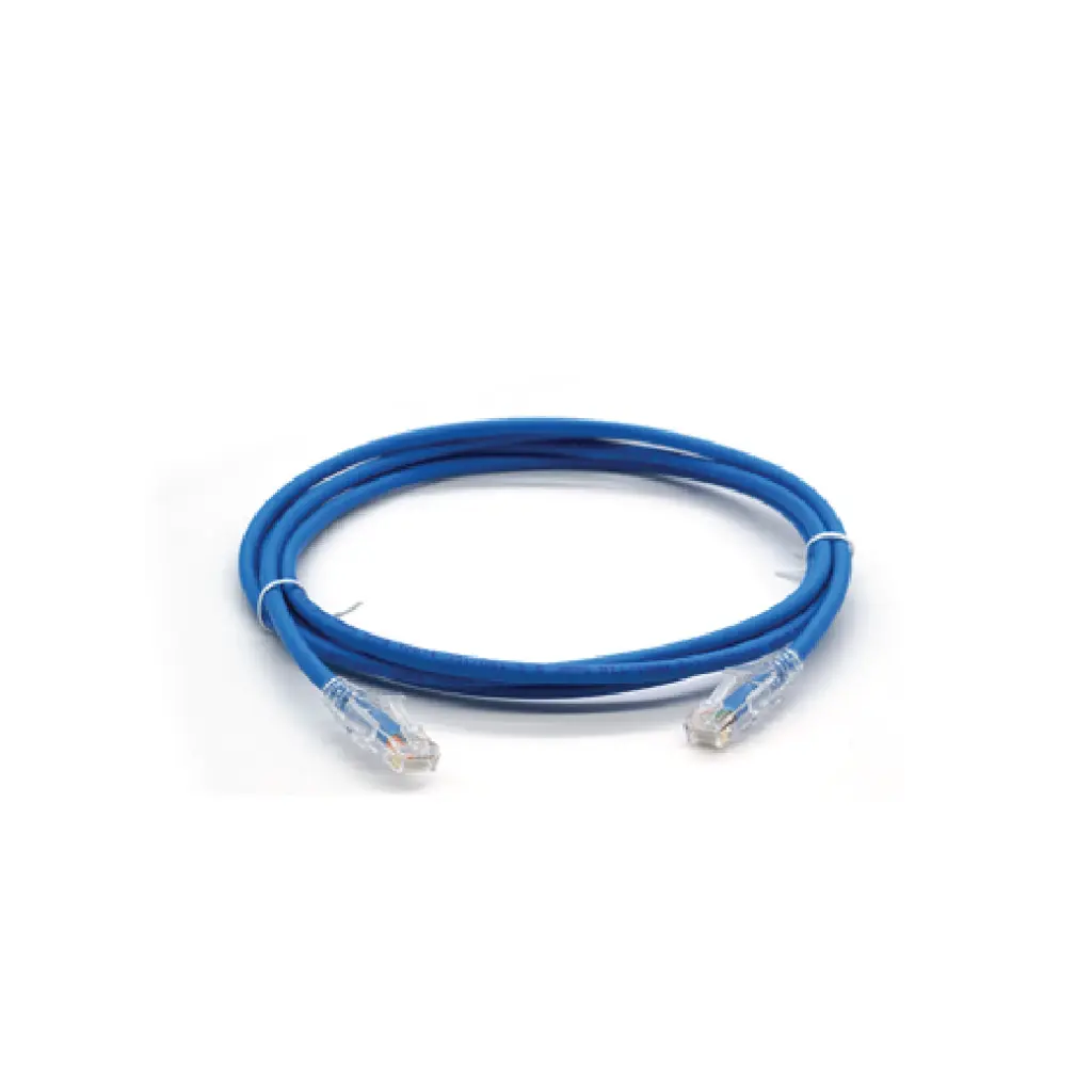 LINK CAT6 RJ45-RJ45 Patch Cord LSZH (สีฟ้า)(2 M) รุ่น US-5102LZ-4