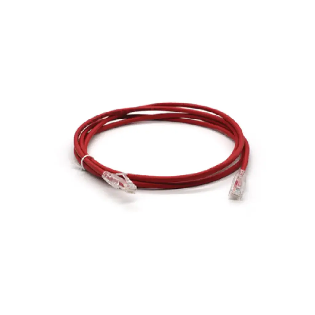 LINK CAT5E RJ45-RJ45 Patch Cord LSZH (สีแดง)(1 M) รุ่น US-5003LZ-2