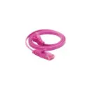 LINK CAT5E FLAT Patch Cord (สีชมพู)(1 M) รุ่น US-5041-7