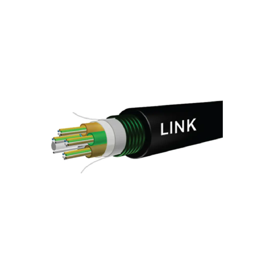 LINK F.O. Armored, Multi-Tube 6 Core, OS2, Single Jacket (1 M.) รุ่น UFC9606M