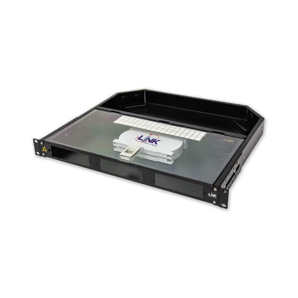 LINK 6-36F (3 Snap-In) Rack mount DRAWER (1U), Unload, D = 40.2 Slide ด้วยรางลูกปืน รุ่น UF-2013A