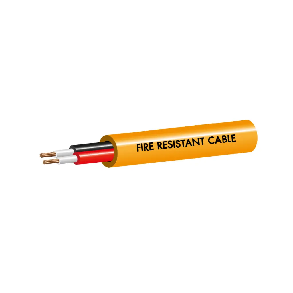 LINK Fire Resistant , UNSHIELD 2 X 2.5 mm 1 P. Cable (100 M.) รุ่น CB-0025A-1