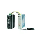 LINK 10/100 Single F.O. Mini-Industrial Converter, SC (SM) w/DC Power Supply 20 km. รุ่น UT-0215MI-TS20 