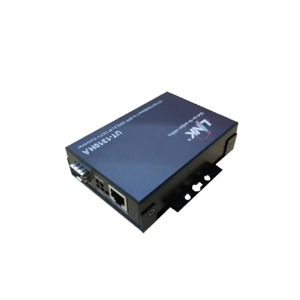 LINK 10/100/1000 Hardened Converter, SFP Slot w/AC Adapter รุ่น UT-1310HA