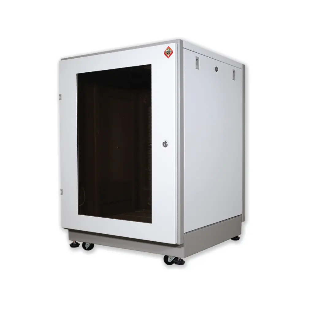 LINK 19" German Rack 15U ลึก 80 cm. (60x80 cm.)(สีขาว) รุ่น G3-60815