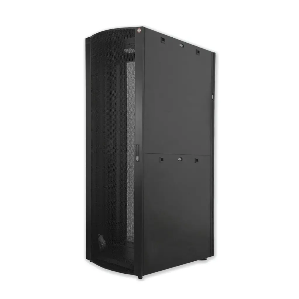 LINK 19" German Data Center Rack 42U ลึก 110 cm. (60x110 cm.)(สีดำ) รุ่น G8-61142B