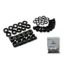LINK Screw M6 + Captive Nut M6 (สีดำ)(10 ตัว/แพ็ค) รุ่น G7-09300SETB