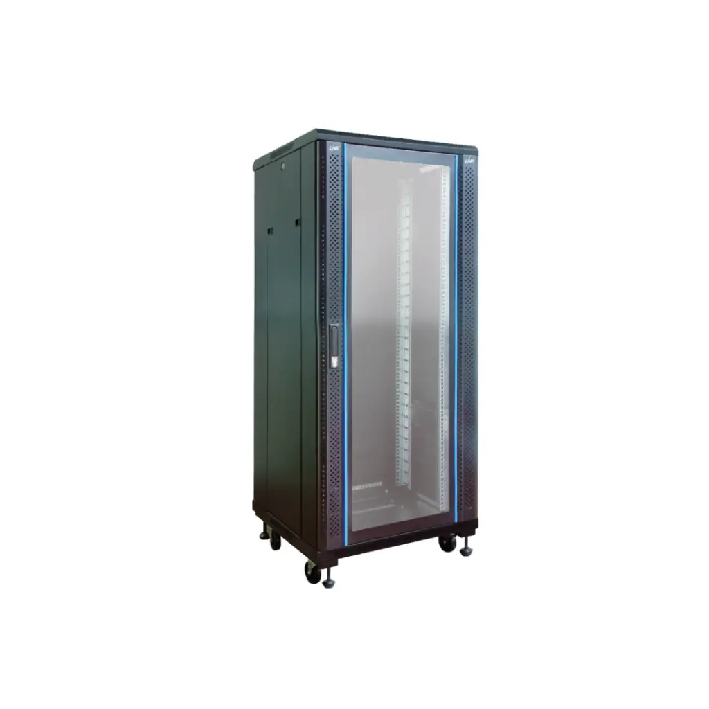 LINK 19" Glass Rack 27U (80cm.) รุ่น CH-60827GS