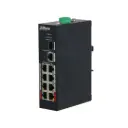 DAHUA POE SWITCHING 8+2 PORT (10/100MB POE)(1000MB UPLINK)(Unmanaged)(96W) รุ่น DH-PFS3110-8ET-96