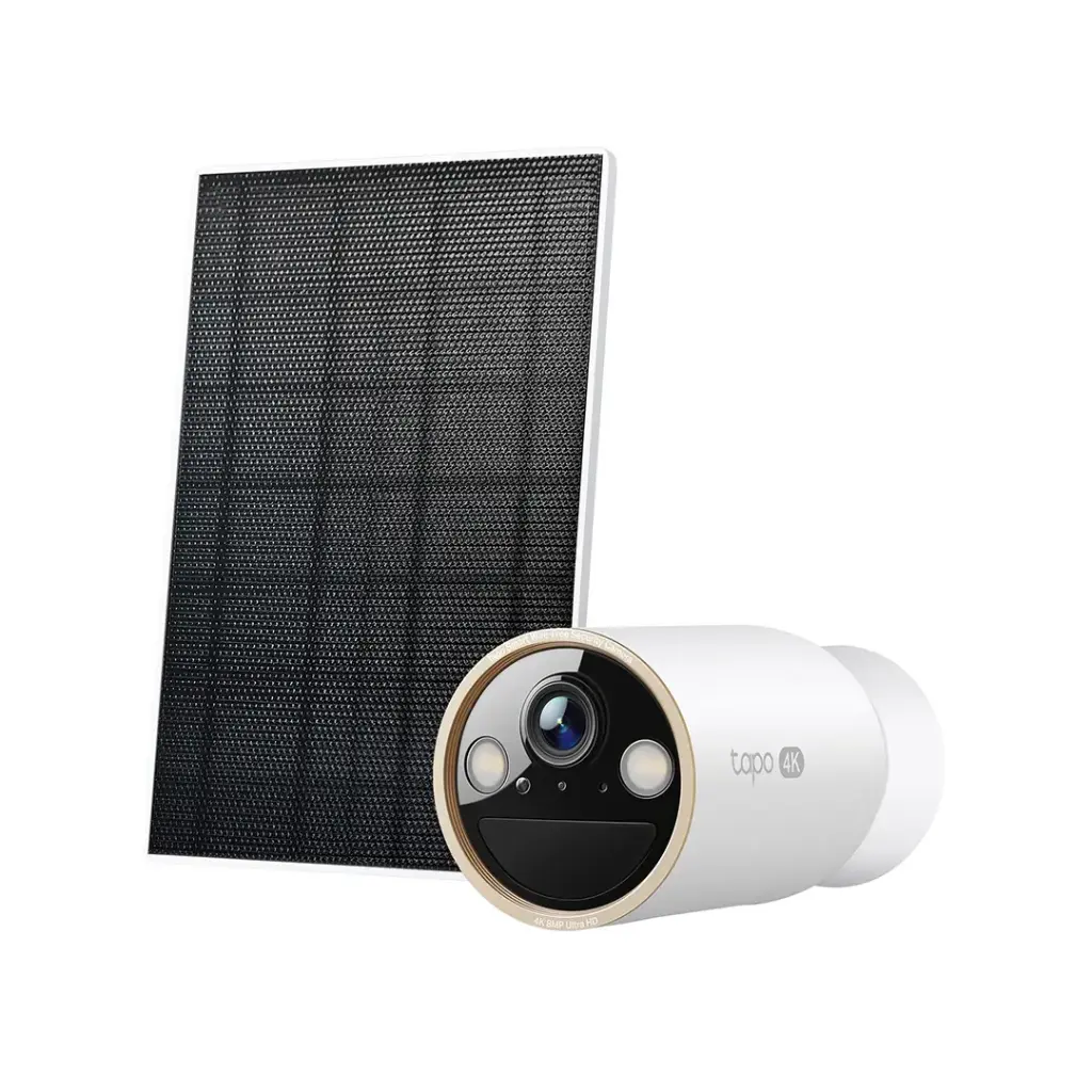 TAPO กล้องวงจรปิดแบตเตอรี่ 8 ล้านพิกเซล รุ่น Tapo C460 Kit(มีแผงโซล่าเซล)