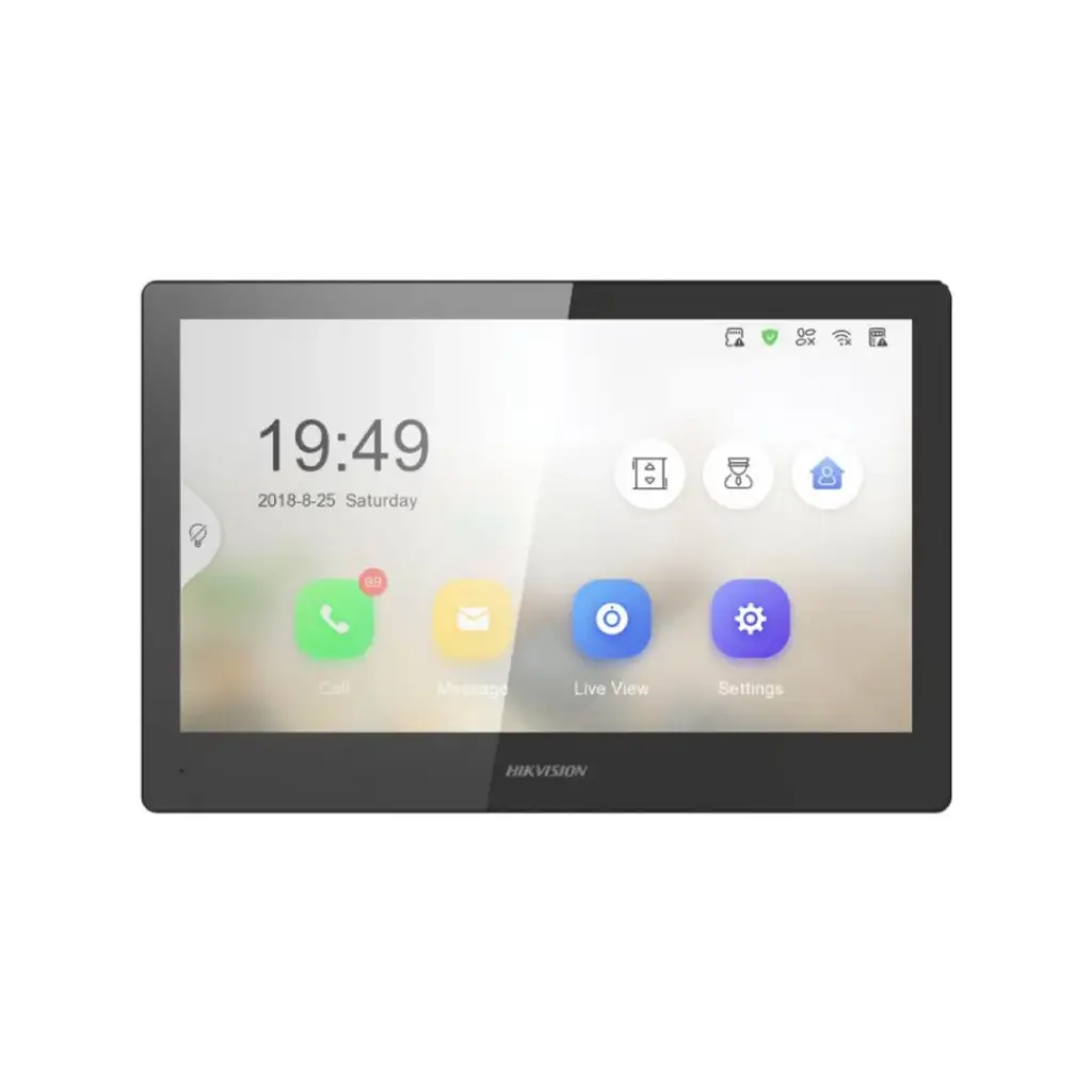 HIKVISION KH8 Series Indoor Station รุ่น DS-KH8520-WTE1