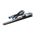 PowerConneX B-PDU 20 x Universal outlet with Master Circuit Breaker 32A, LED power indicator, IEC309 32A Plug, Cable 3 m รุ่น PXB5PVFNB-UL20