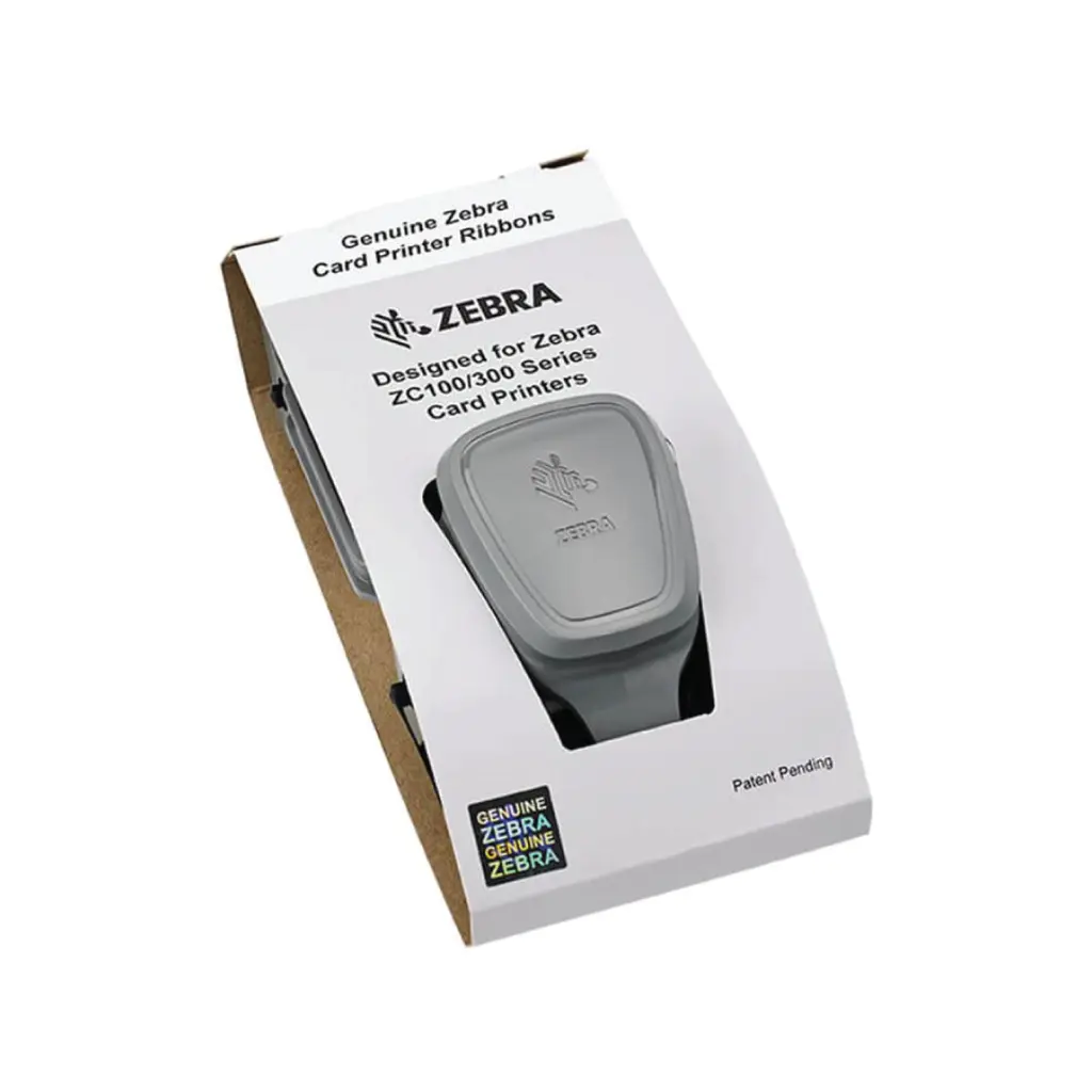 Zebra Ribbon, Mono -Black, 2000 Images, ZC300/350/ZC100 (800300-301)