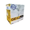 MAP LAN CABLE 23 AWG U/UTP CAT6 PVC CCA, CMR INDOOR GREY 305 M. ROLL (0.56 mm) รุ่น CCA6-8305