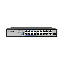 D-Link POE SWITCHING 16+2 PORT (10/100MB POE)(10/100MB Uplink)(Unmanaged)(150W) รุ่น DES-F1018P-E