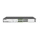 D-Link POE SWITCHING 16+2 PORT (1000MB POE)(1000MB Uplink)(Unmanaged)(150W) รุ่น DGS-F1018P-E
