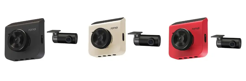70MAI กล้องติดรถยนต์ Dash Cam 3.6MP (2560x1440) รุ่น A400 +RC09 Set (กล้องหน้า+กล้องหลัง)