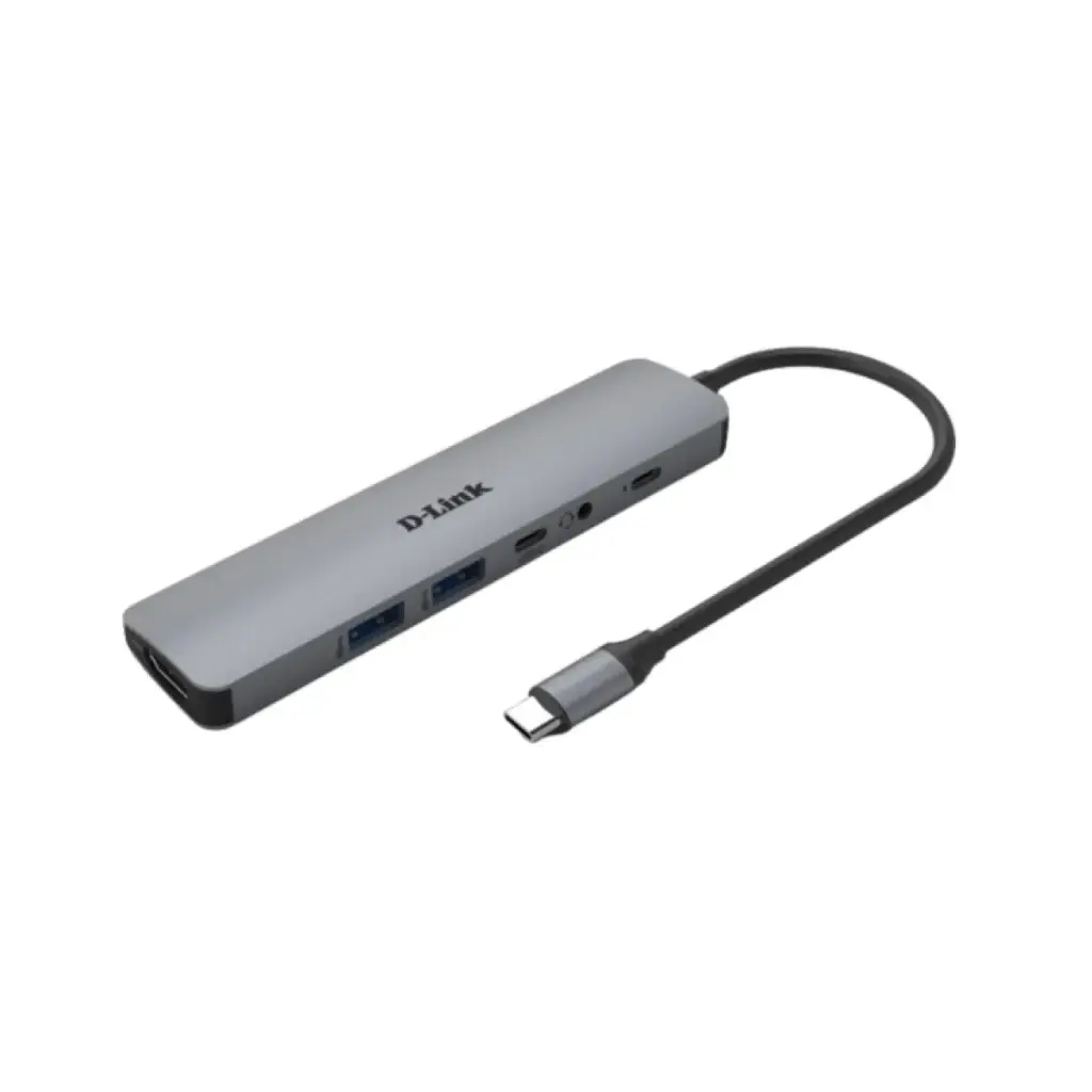 D-Link 6-in-1 USB-C Hub with HDMI/Power Delivery รุ่น DUB-M650