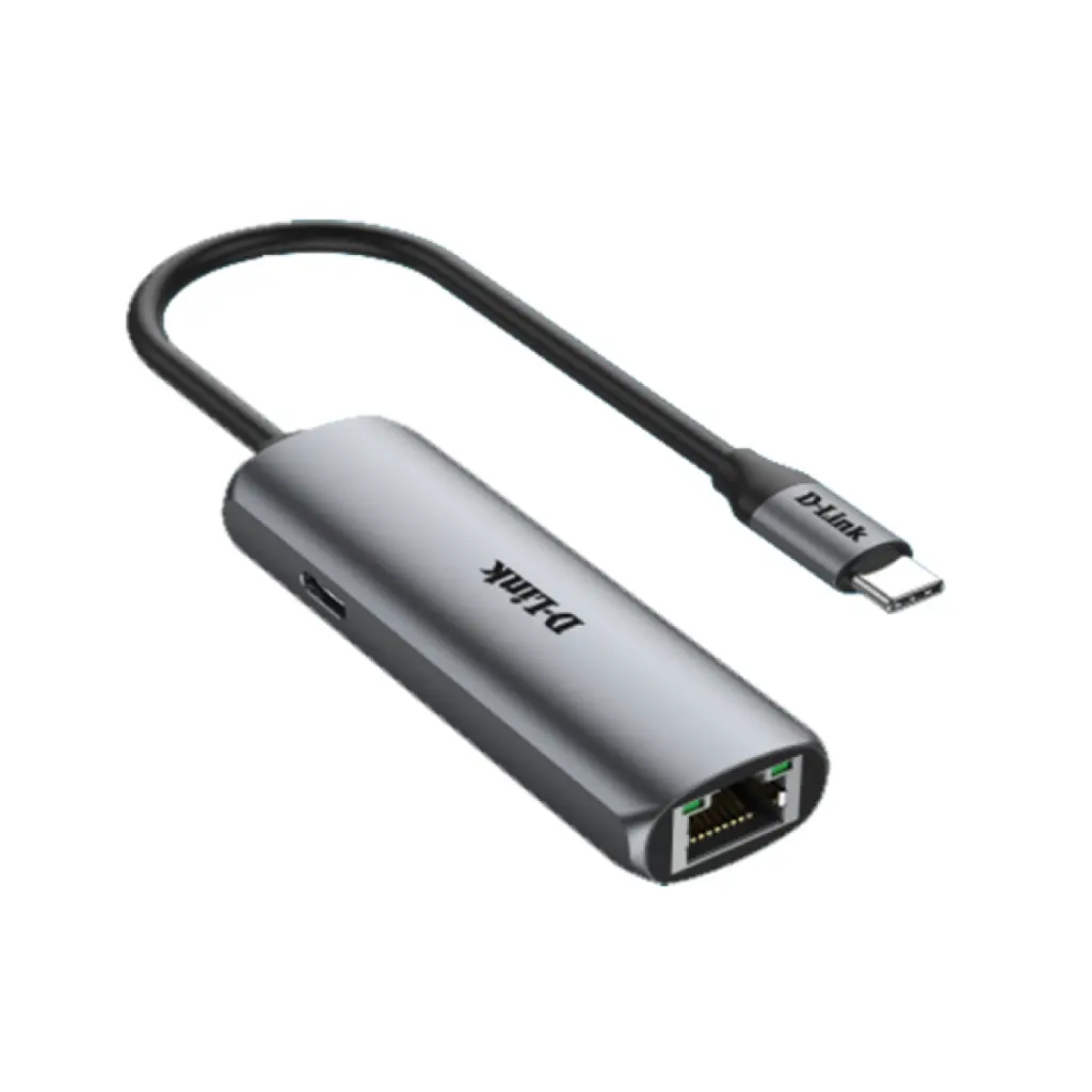 D-Link USB-C to 2.5G Ethernet Adapter With Power Delivery รุ่น DUB-E255