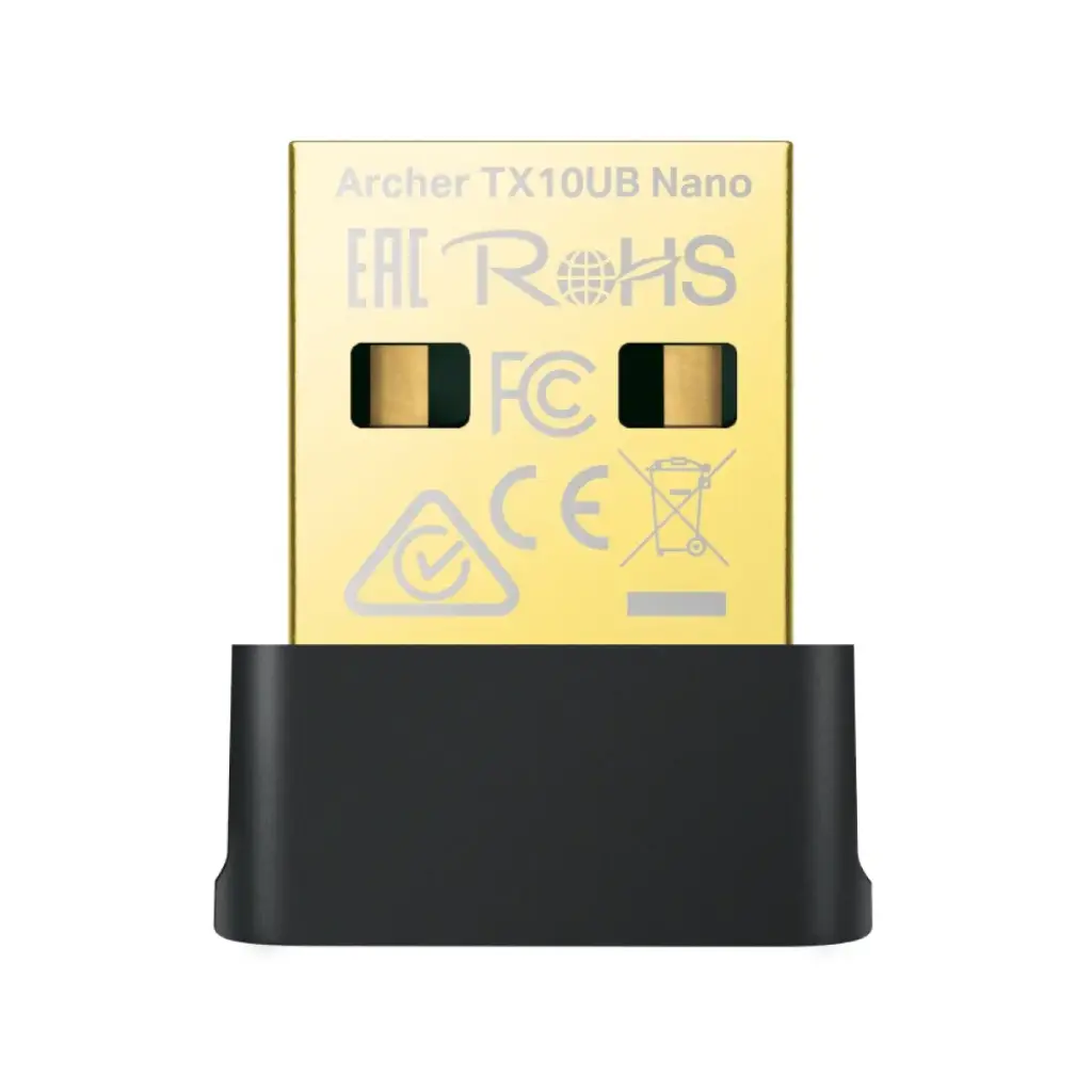 TP-LINK AX900 Nano Wi-Fi 6 Bluetooth 5.3 USB Adapter รุ่น Archer TX10UB Nano