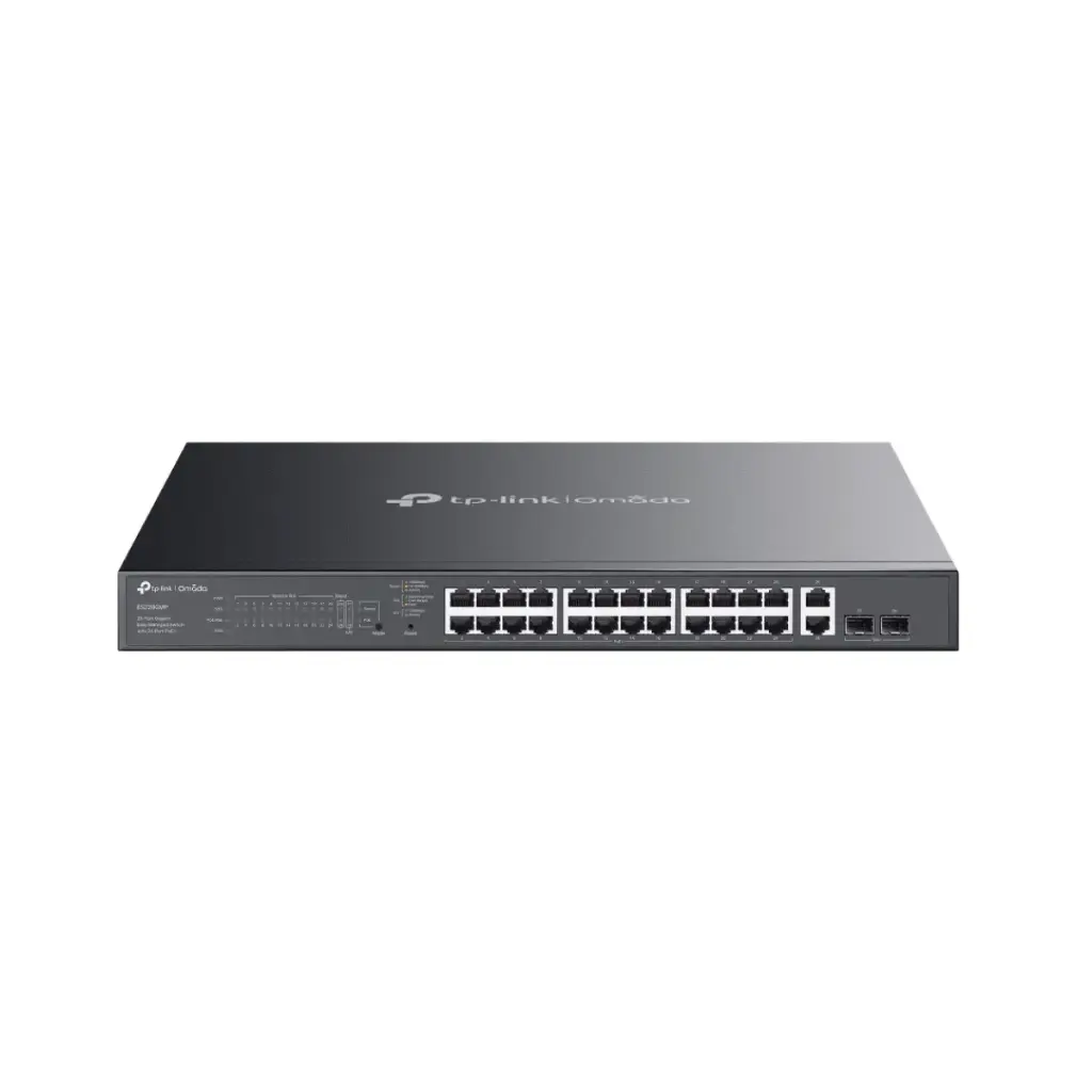 TP-LINK Omada 28-Port Gigabit Easy Managed Switch with 24-Port PoE+ รุ่น ES228GMP