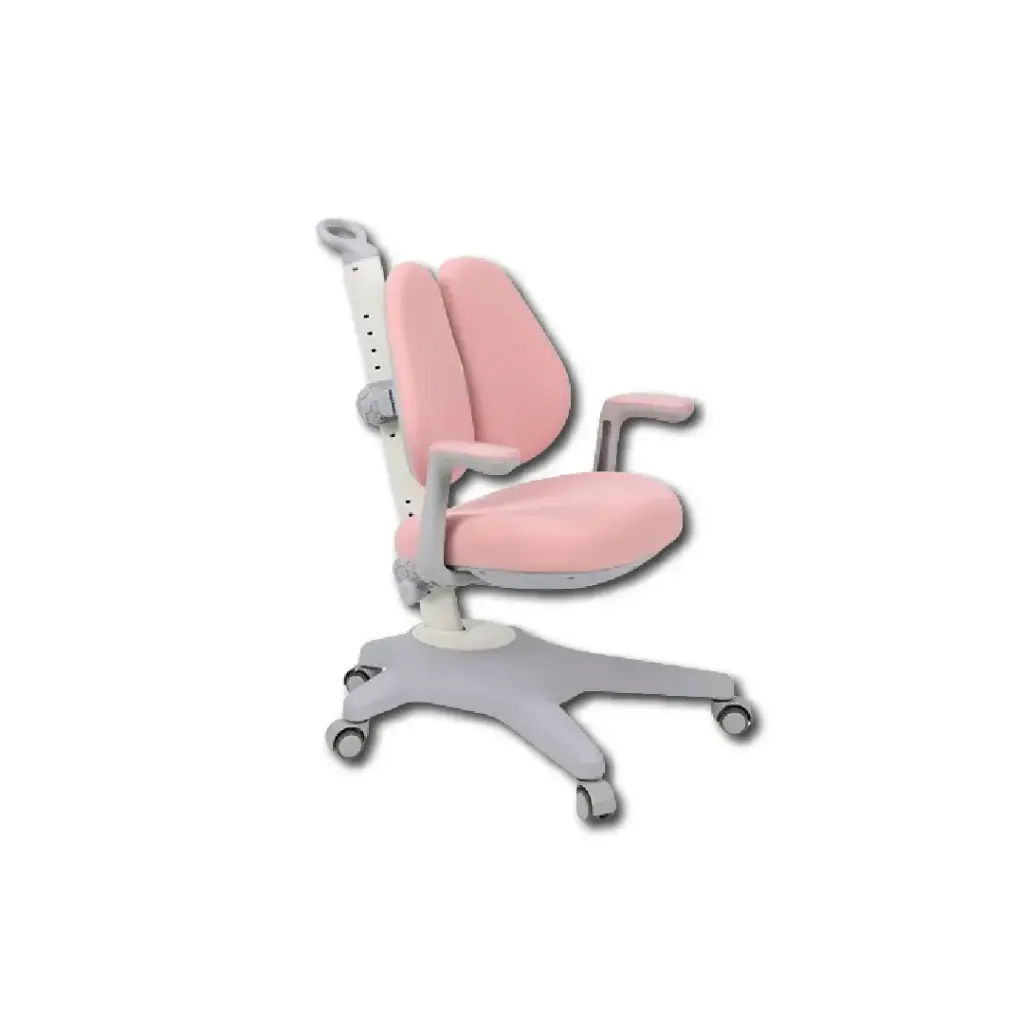 Deli เก้าอี้เด็ก พร้อมที่วางแขน มีพนักพิงหลัง 2 ชิ้นแยกจากกันให้เข้ากับสรีระแผ่นหลังของเด็ก เบาะด้านหน้าและด้านหลังสามารถปรับได้ รุ่น 87104