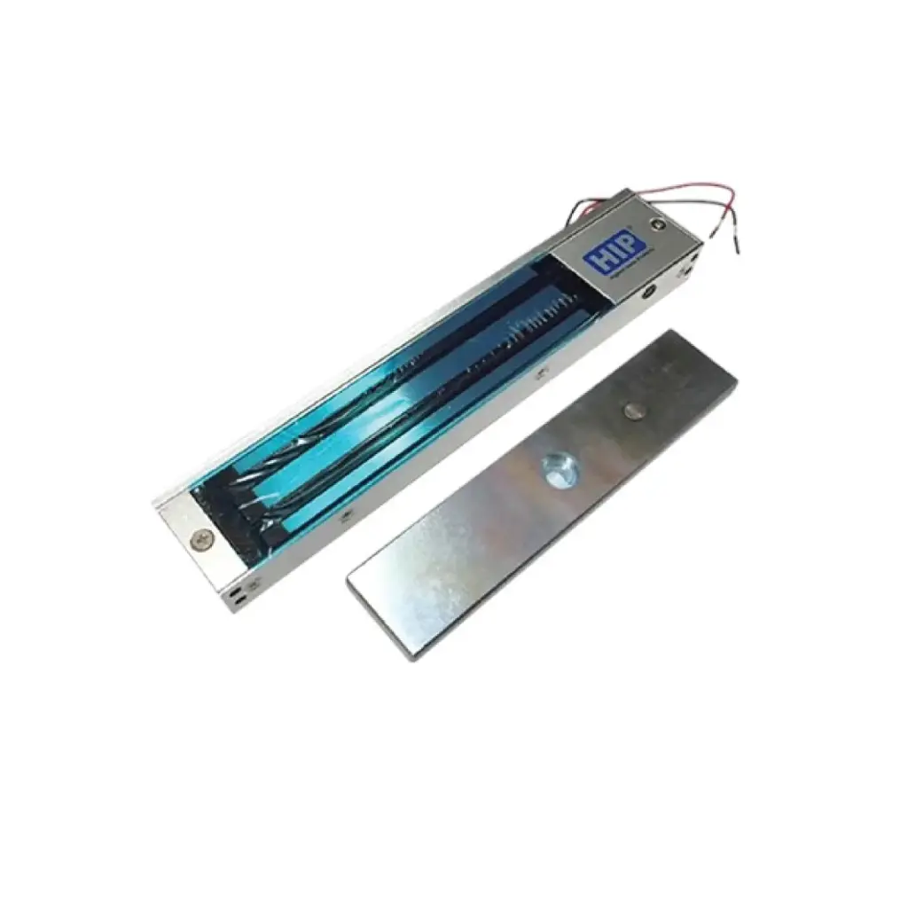 HIP ชุดกลอนแม่เหล็กไฟฟ้า Electric Lock รุ่น Magnetic Lock 600Lbs Alarm