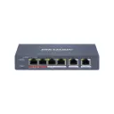 HIKVISION POE SWITCHING 4+2 PORT (10/100MB POE) (10/100MB Uplink) (Managed)(60 W) รุ่น DS-3E1106HP-EI