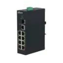 DAHUA POE SWITCHING 8+1+1 PORT (10/100MB POE)(1000MB Uplink)(1000MB SFP)(Unmanaged)(120W) รุ่น DH-LR2110-8ET-120