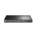TP-LINK JetStream 24-Port Gigabit and 4-Port 10GE SFP+ L2+ Managed Switch with 24-Port PoE+ รุ่น TL-SG3428XMP 