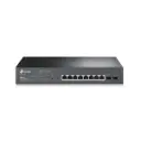TP-LINK JetStream 10-Port Gigabit Smart Switch with 8-Port PoE+ รุ่น TL-SG2210MP