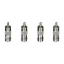 GLINK หัว RCA ท้าย F-TYPE แบบล็อก (100 ตัว/แพ็ค) รุ่น CCTV-CONVERTER03 (20554)