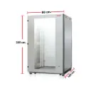 MAP ตู้ RACK 42U ลึก 100 cm.(80x100x205 cm.) 19" Modern Close Rack Serie. AC รุ่น M3-81042