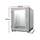 MAP ตู้ RACK 27U ลึก 90 cm.(60x90x139 cm.) 19" Modern Close Rack Serie. MI รุ่น M4-60927