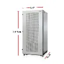 MAP ตู้ RACK 45U ลึก 80 cm.(60x80x218.5 cm.) 19" Modern Close Rack Serie. PF รุ่น M5-60845
