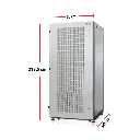 MAP ตู้ RACK 45U ลึก 90 cm.(60x90x218.5 cm.) 19" Modern Close Rack Serie. PF รุ่น M5-60945
