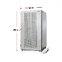 MAP ตู้ RACK 42U ลึก 120 cm.(80x120x205 cm.) 19" Modern Close Rack Serie. PF รุ่น M5-81242