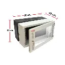 MAP ตู้ RACK 6U ลึก 40 cm.(60×40x32 cm.) 19" Modern Wall Rack Serie. MI รุ่น M2-60406