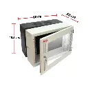 MAP ตู้ RACK 9U ลึก 50 cm.(60×50x45.5 cm.) 19" Modern Wall Rack Serie. MI รุ่น M2-60509