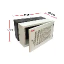 MAP ตู้ RACK 6U ลึก 40 cm.(60×40x32 cm.) 19" Modern Wall Rack Serie. PF รุ่น M1-60406P