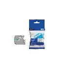 Brother เทปพิมพ์อักษร M-Tape เคลือบพลาสติก สีดำพื้นขาว 9 mm. M-K221