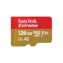 SanDisk Extreme microSDXC, SQXAA 128GB, V30, U3, C10, A2, UHS-I, 190MB/s R, 90MB/s W (SDSQXAA-128G-GN6MN)