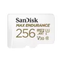 SanDisk MAX ENDURANCE microSDXC™ Card, SQQVR 256GB, (120,000 Hrs), UHS-I, C10, U3, V30, 100MB/s R, 40MB/s W, SD adaptor (SDSQQVR-256G-GN6IA)